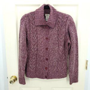 LL. Bean Cardigans M Red